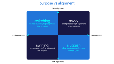 Infographic Purpose vs Alignment